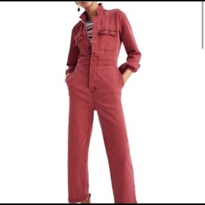 Madewell Denim Slim Coverall Jumpsuit